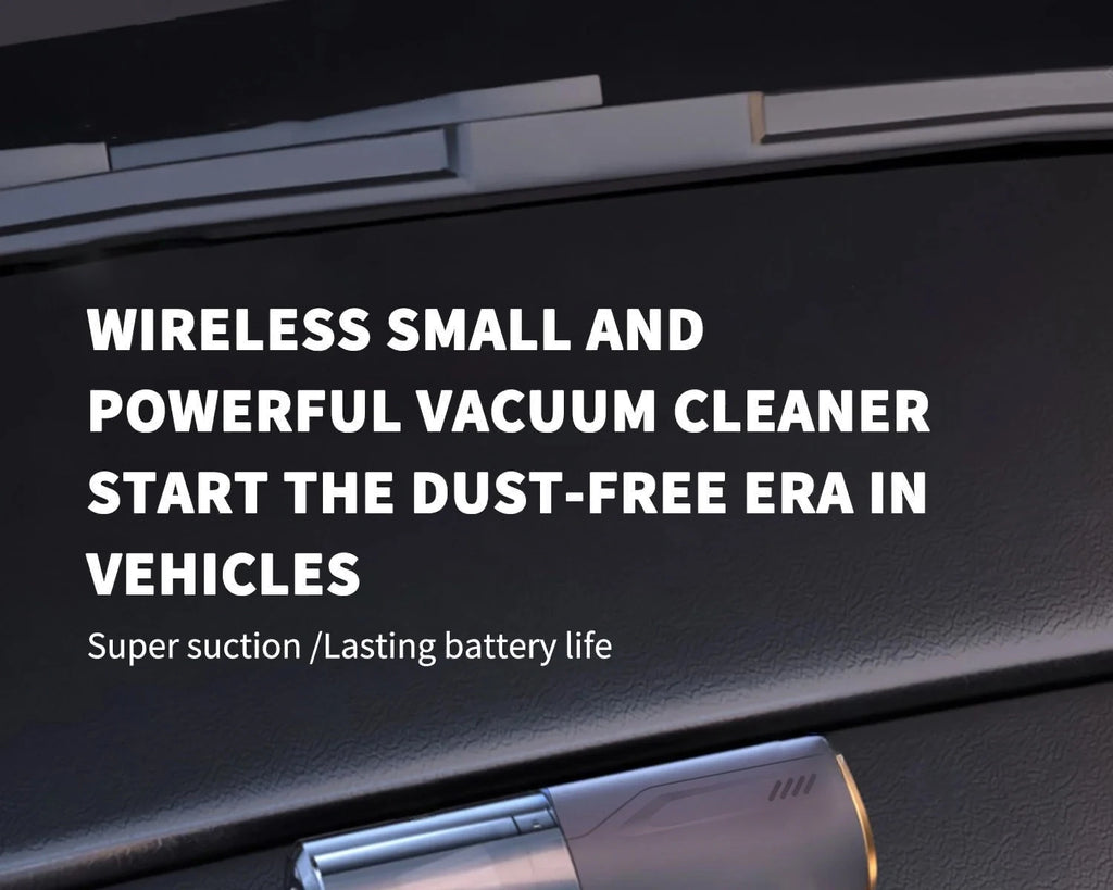 Karvixa Cordless Car Vacuum – Portable Handheld Vacuum & Air Blower