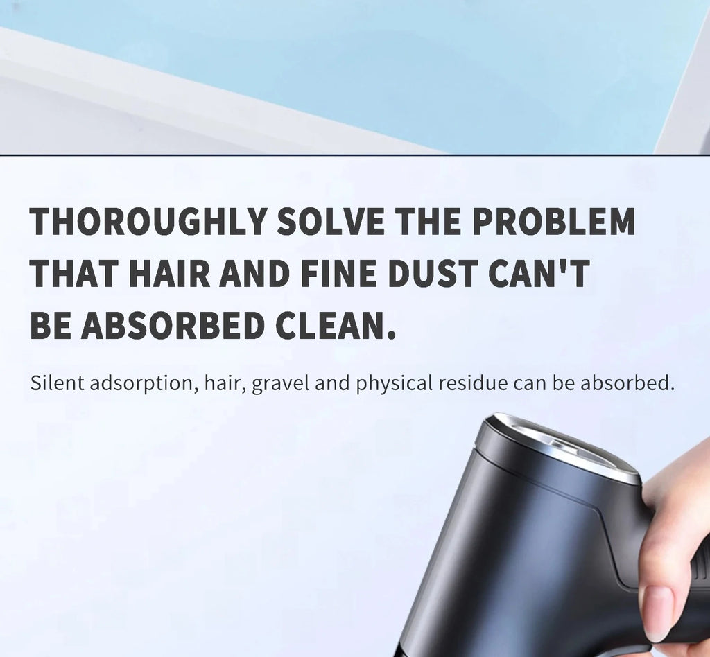 Karvixa Cordless Car Vacuum – Portable Handheld Vacuum & Air Blower