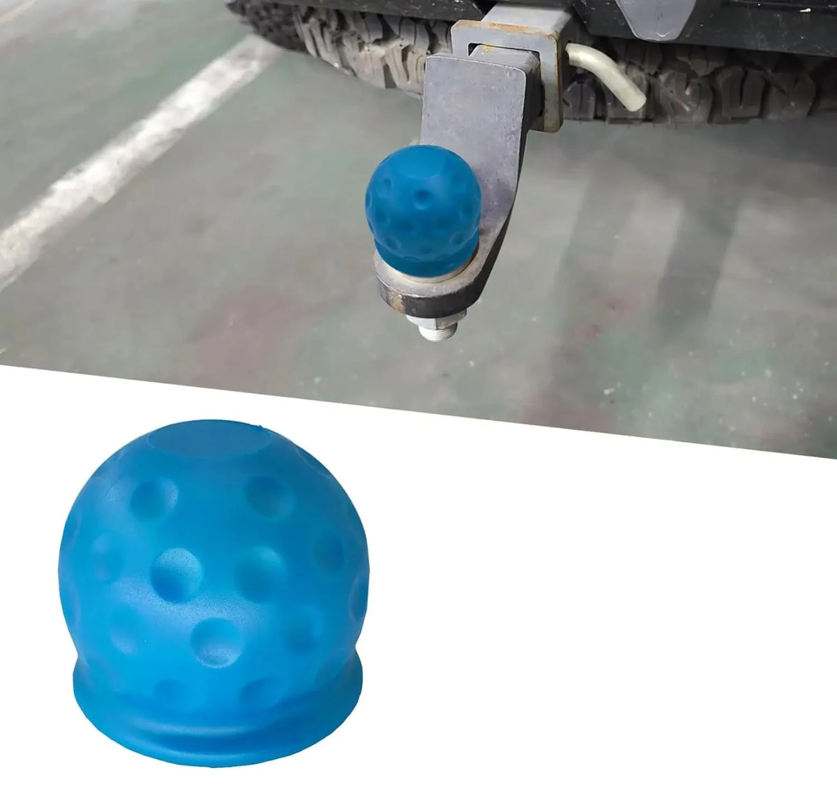 Karvixa Universal Tow Ball Cover – 55mm Hitch Protector