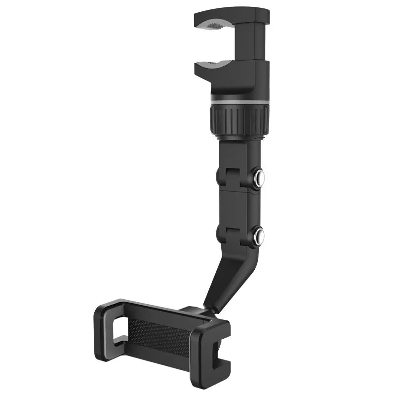 Karvixa 360° Adjustable Rear-View Mirror Phone Holder