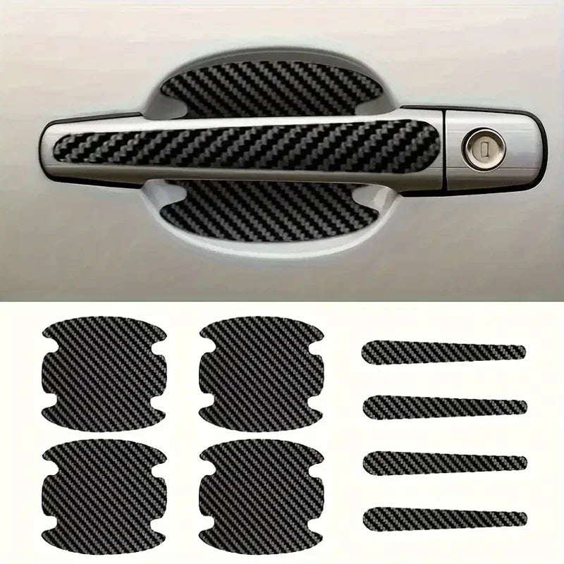 Karvixa 8-Piece Universal Car Door Handle Scratch Protectors