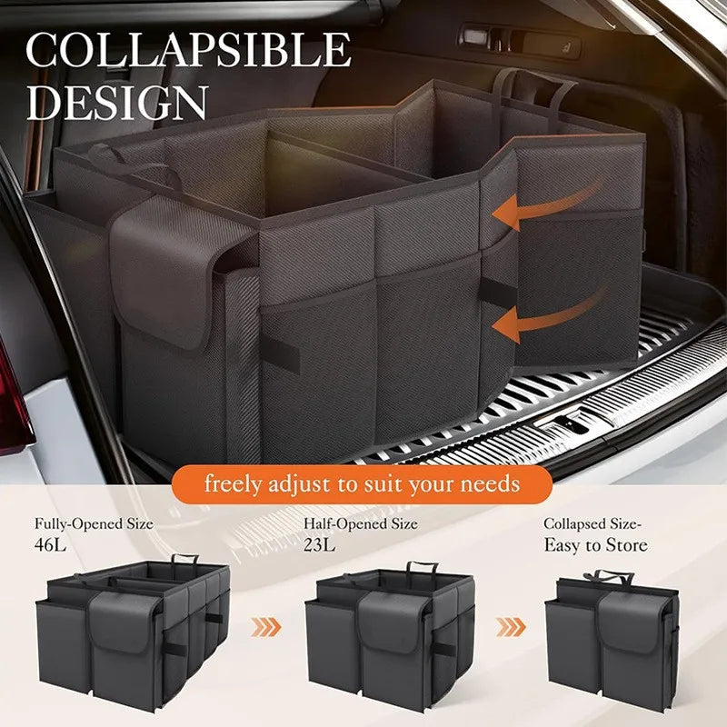 Karvixa 46L Collapsible Car Boot Organiser