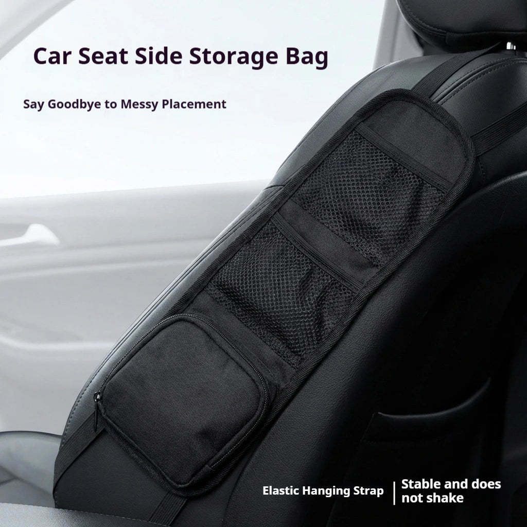 Karvixa Multi-Pocket Car Seat Side Organiser