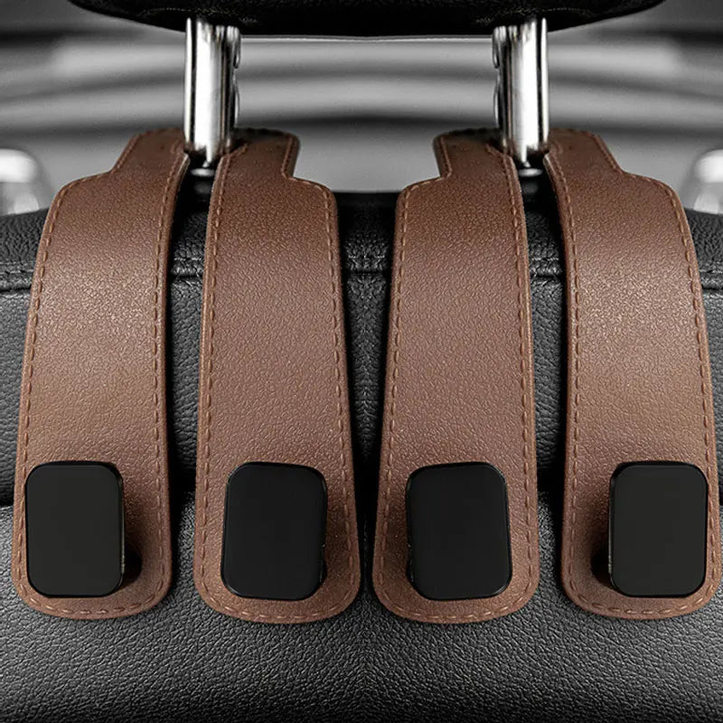 Karvixa Car Headrest Hooks for Bags & Storage