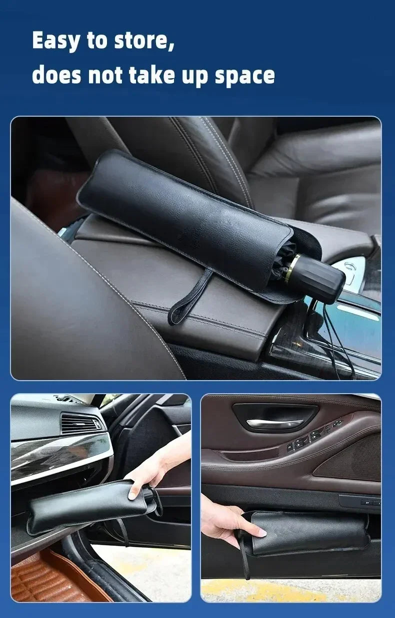 Karvixa Folding Car Windshield Sun Shade Umbrella – UV & Heat Protection