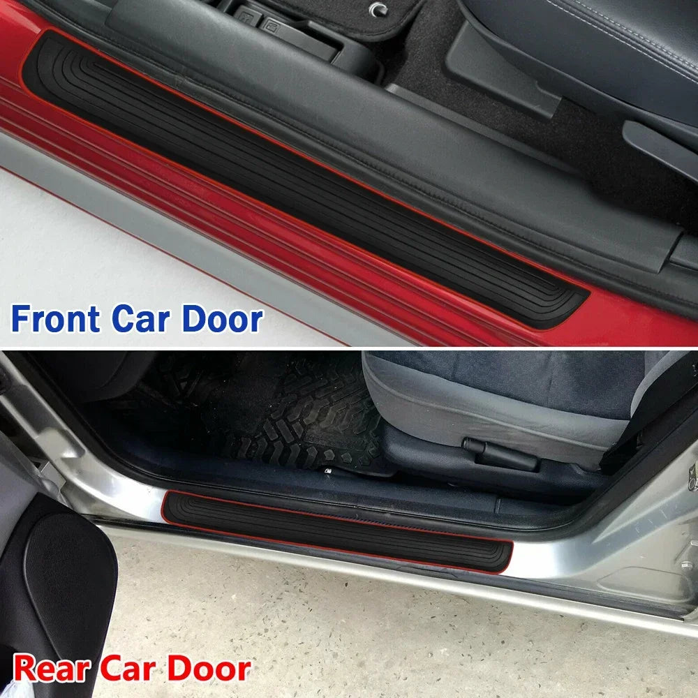 Karvixa 4-Piece Car Door Sill Scuff Protectors